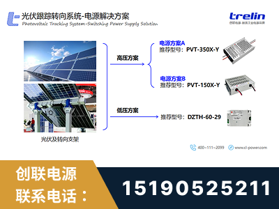 海伦-光伏跟踪转向系统-电源解决方案